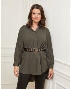 Chemise Bouna vert kaki