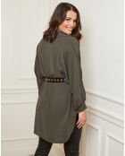 Chemise Bouna vert kaki