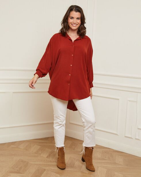 Chemise Bouna rouille