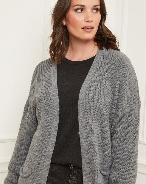 Cardigan Milane gris