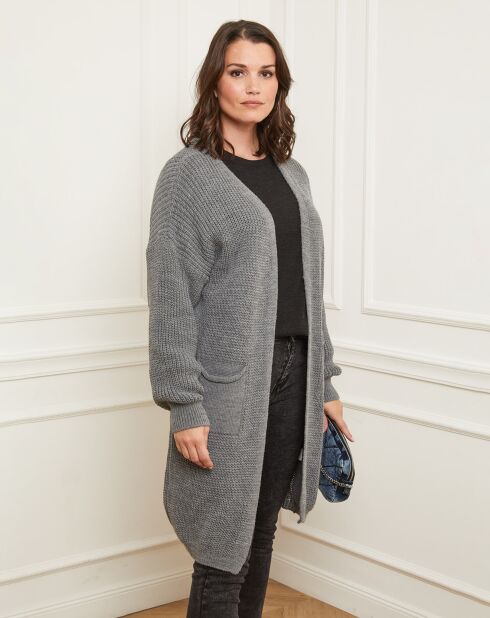 Cardigan Milane gris