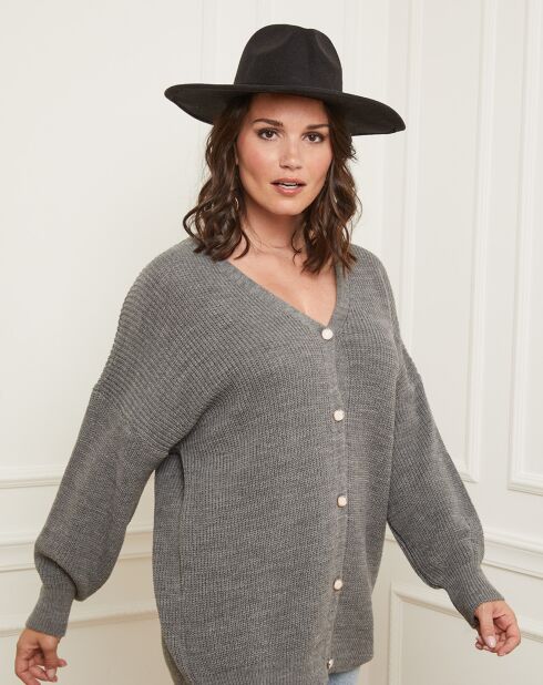 Gilet Lewane gris