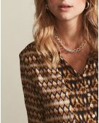 Robe Courte Nova ocre