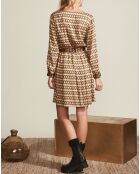 Robe Courte Nova ocre