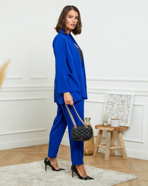 Ensemble Pantalon & Veste Leana bleu royal