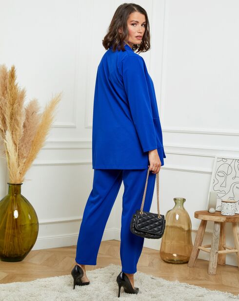 Ensemble Pantalon & Veste Leana bleu royal