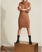 Robe Pull en Maille mélangée Hannah camel