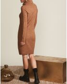 Robe Pull en Maille mélangée Hannah camel