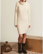 Robe Pull en Maille mélangée Hannah écrue