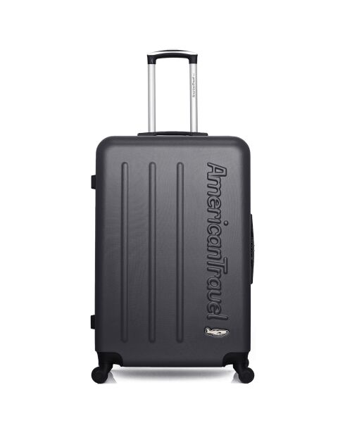 Bronx Long-Stay-Koffer mit 4 Rädern, 75 cm, schwarz