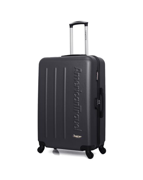 Bronx Long-Stay-Koffer mit 4 Rädern, 75 cm, schwarz
