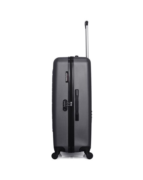 Bronx Long-Stay-Koffer mit 4 Rädern, 75 cm, schwarz