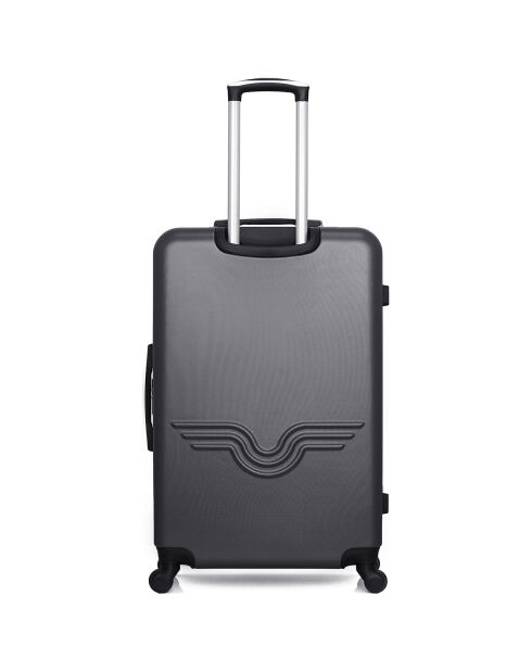 Bronx Long-Stay-Koffer mit 4 Rädern, 75 cm, schwarz