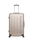Bronx Long Stay Koffer met 4 enkele wielen 75 cm beige