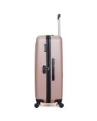 Valise Long Séjour 4 roues simples Brooklyn 75 cm rose doré