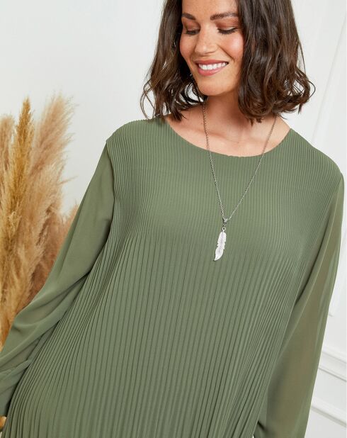 Robe Elya vert kaki