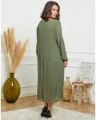 Robe Elya vert kaki