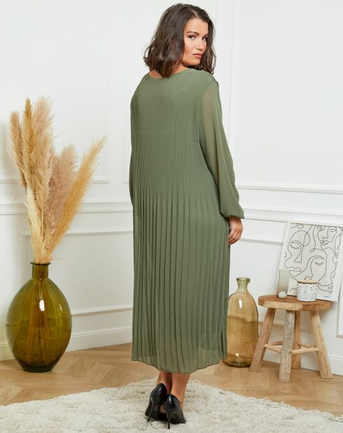 Robe Elya vert kaki