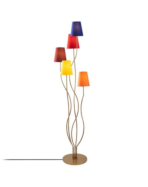 Lampadaire Bonibon multicolore - 44x44x160 cm