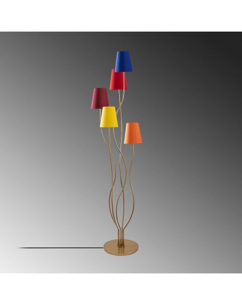 Lampadaire Bonibon multicolore - 44x44x160 cm