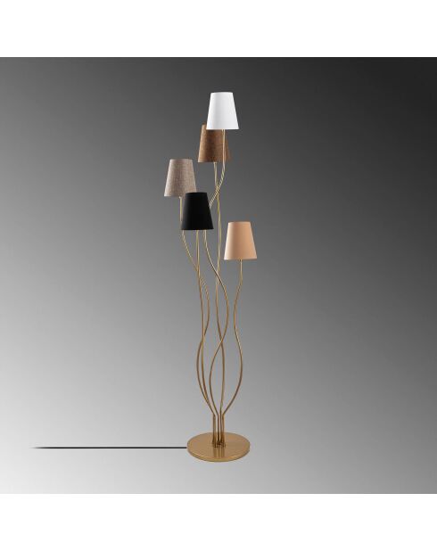 Lampadaire Bonibon multicolore - 44x44x160 cm