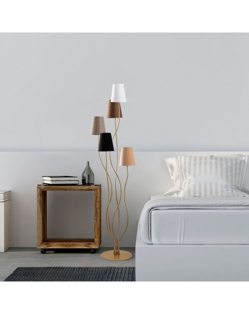 Lampadaire Bonibon multicolore - 44x44x160 cm
