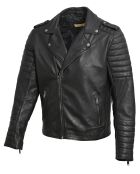 Perfecto en Cuir Thomas noire