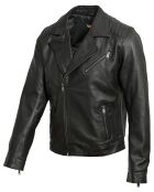 Perfecto en Cuir Phil noire
