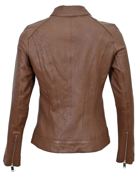 Tom Cognac Lederjacke