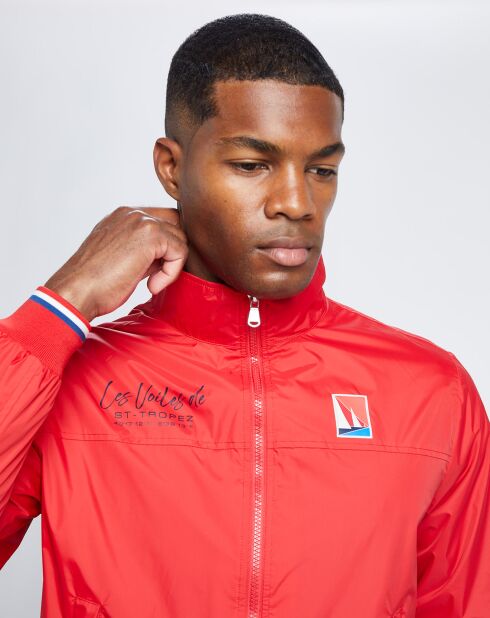 Blouson imperméable Les Voiles de Saint-Tropez Sailor rouge