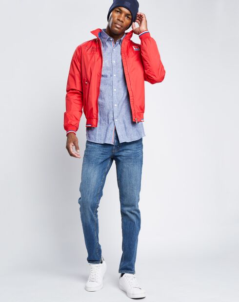 Blouson imperméable Les Voiles de Saint-Tropez Sailor rouge