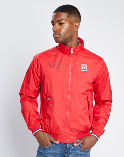 Blouson imperméable Les Voiles de Saint-Tropez Sailor rouge
