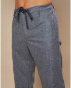 Pantalon 100% Laine Tanker gris