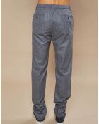 Pantalon 100% Laine Tanker gris