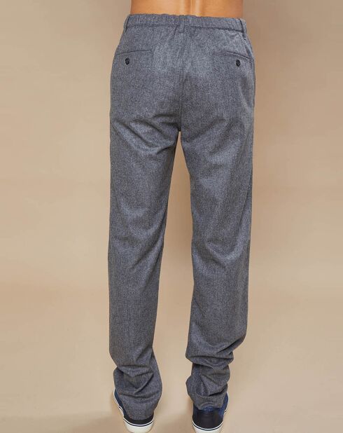 Pantalon 100% Laine Tanker gris