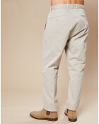 Pantalon chino Tom beige