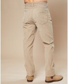 Pantalon en Velours côtelé Tim beige