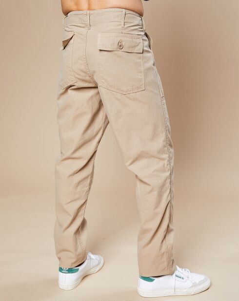 Pantalon Fatigue beige