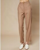 Pantalon en Laine mélangée Pionnier camel