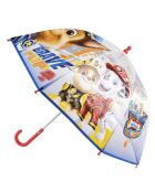 Parapluie enfant transparent - La Pat'Patrouille multicolore/rouge