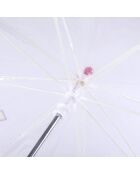 Parapluie enfant transparent -  Peppa Pig transparent/rose