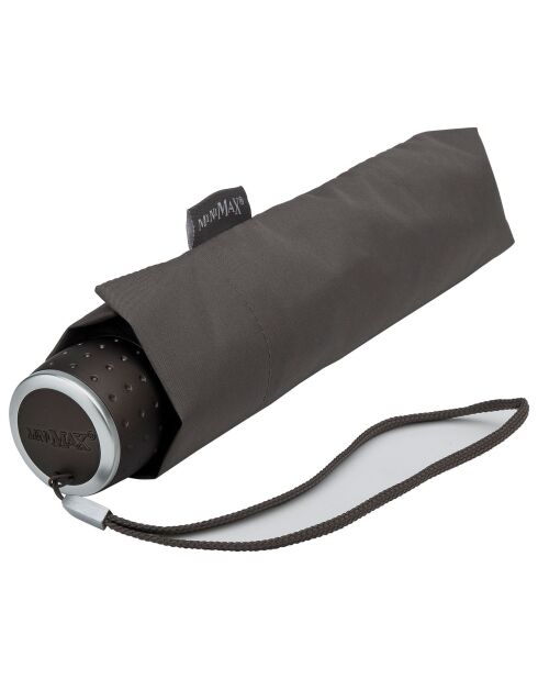 Parapluie Mini-Max pliant automatique taupe