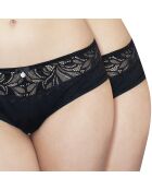 2 pantaloncini Rosana neri