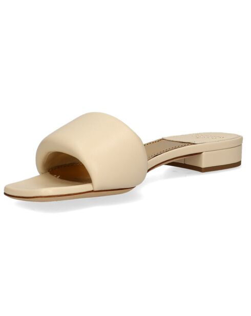 Mules en Cuir Driss blanches