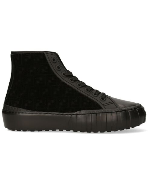 Sneakers en Velours Fendi Force noir