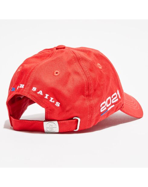 Casquette Signature Les Voiles de Saint-Tropez rouge