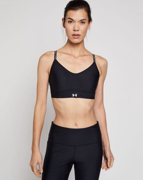 Brassière de sport technique UA Infinity Low Covered noire
