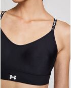 Brassière de sport technique UA Infinity Low Covered noire