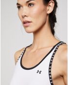 Débardeur technique UA Knockout Graphic blanc