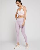 Brassière de sport technique UA Seamless Low Long Heather rose pâle